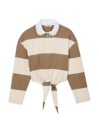 Striped Polo T-Shirt