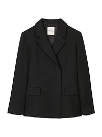 Double-Breasted Suit Jacket