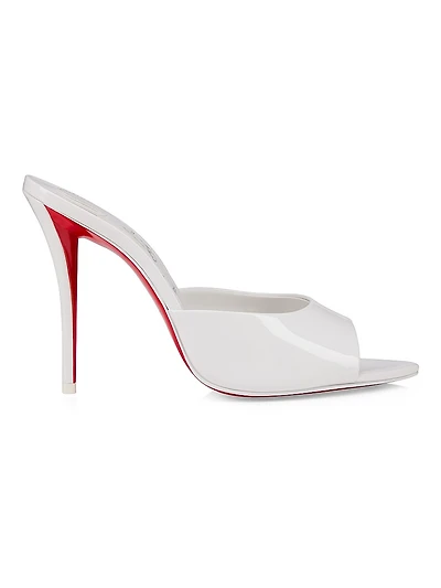 Miss Z 100MM Patent Leather Mules