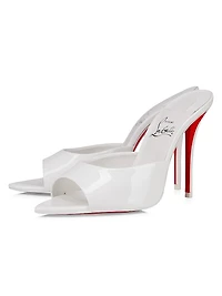 Miss Z 100MM Patent Leather Mules