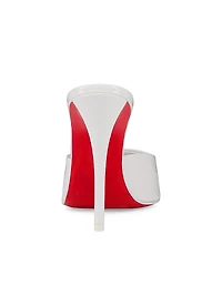 Miss Z 100MM Patent Leather Mules