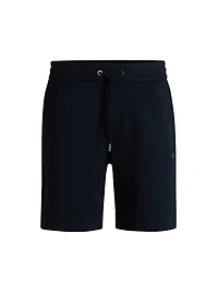 Shorts with Metallic Double B Monogram