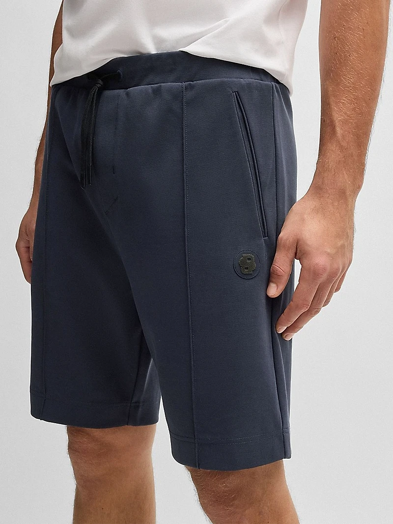 Shorts with Double B Monogram