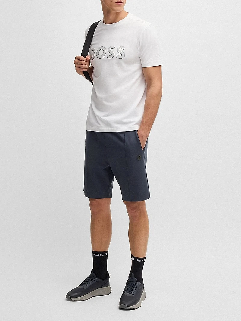 Shorts with Double B Monogram