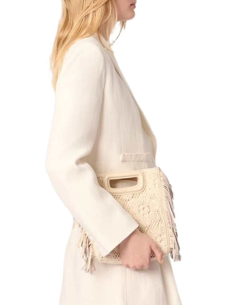 Cropped Suit Jacket