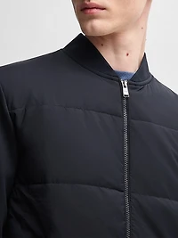 Zip-Up Sweatshirt with Padded Front