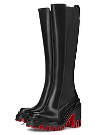 Marchacroche Duna Botta Leather Knee High Boots