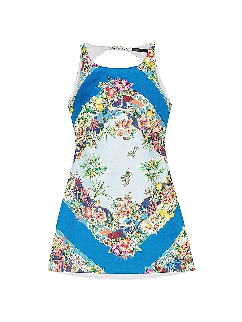 Patterned Shift Dress