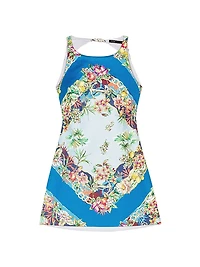 Patterned Shift Dress