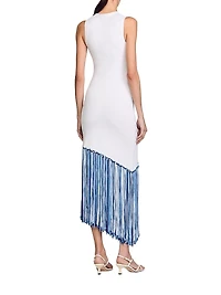 Fringed Maxi Dress