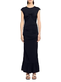 Draped Maxi Dress
