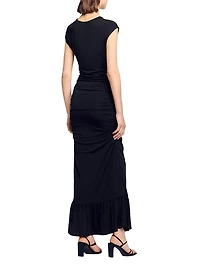 Draped Maxi Dress