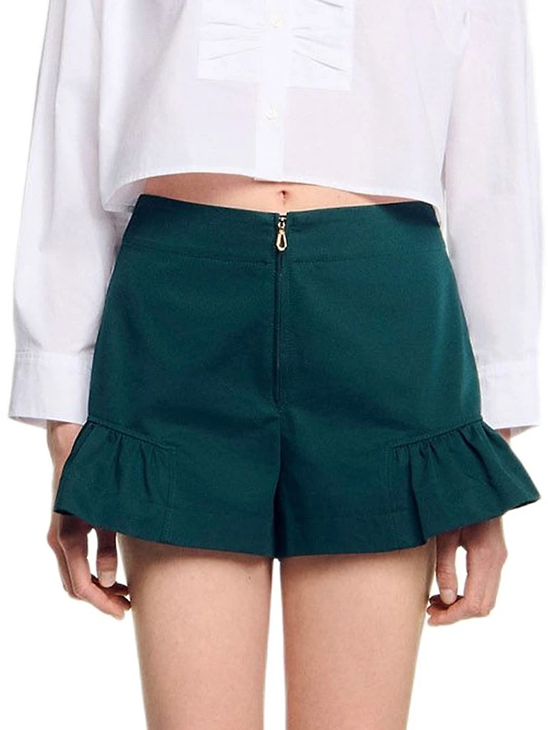 Ruffled Shorts