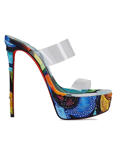 Just Nothing 150MM Alta Flower Strass Sandals