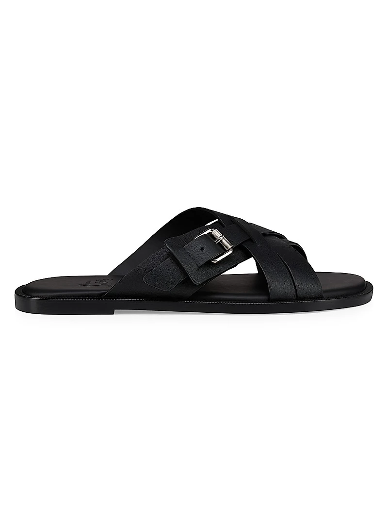Emircross Leather Mules