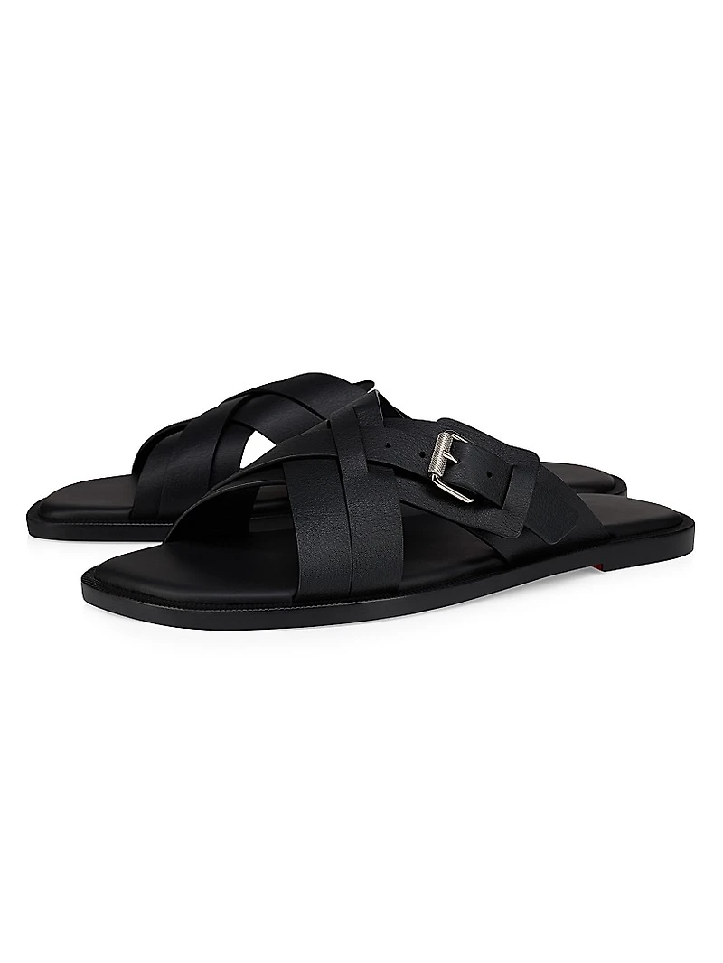 Emircross Leather Mules