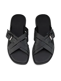 Emircross Leather Mules