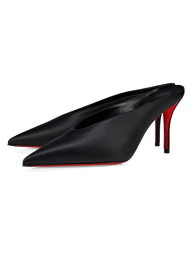 Miss Z 80MM Slimimule Leather Pumps