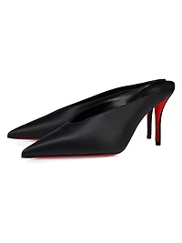 Miss Z 80MM Slimimule Leather Pumps