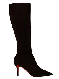 Miss Z Botta 80MM Veau Velours Calf Knee High Boots