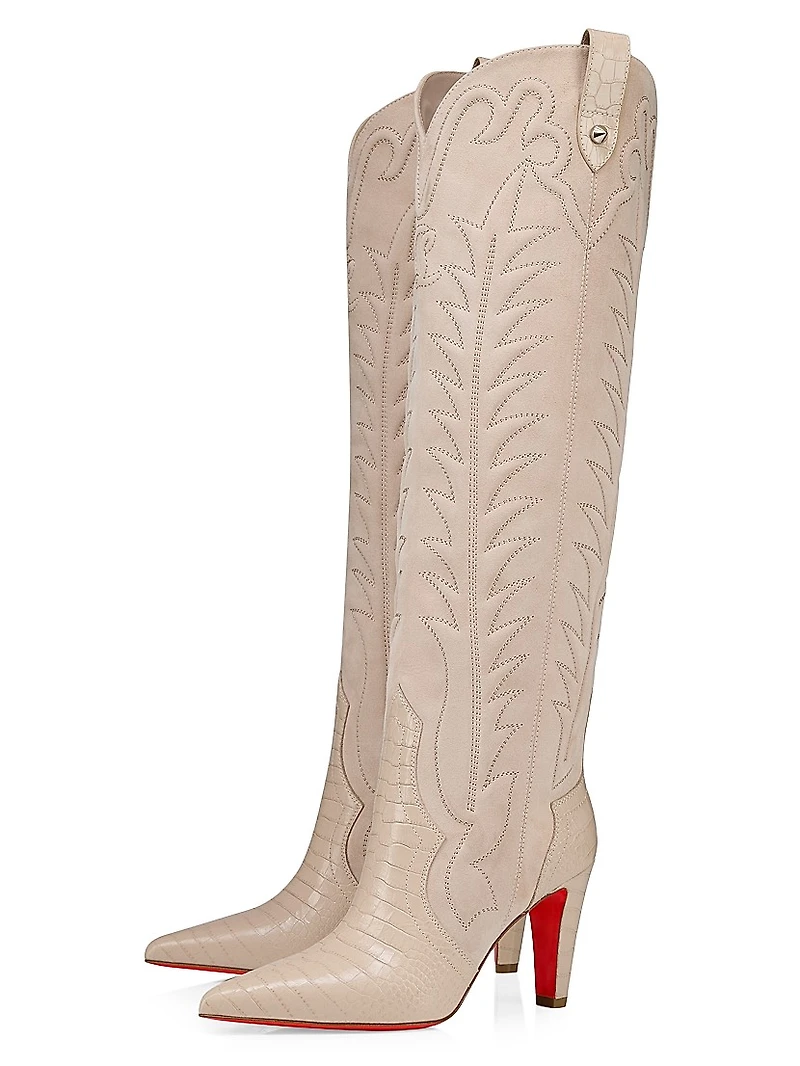 Santia Botta 85MM Leather Boots