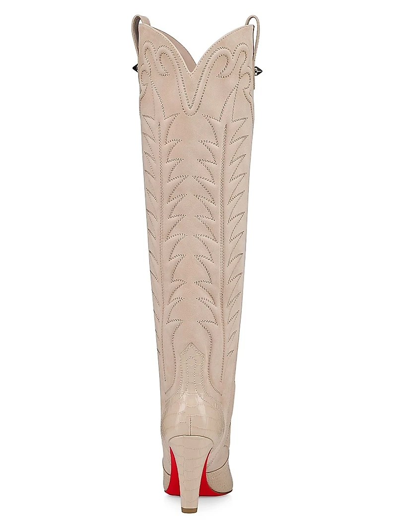 Santia Botta 85MM Leather Boots