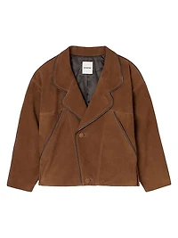 Oversized Suede Jacket