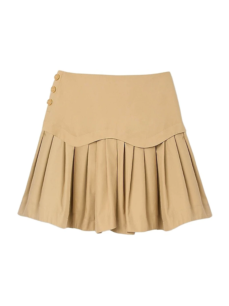 Short Ruffled Skirt