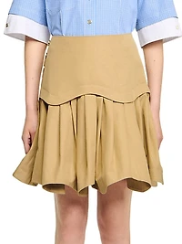 Short Ruffled Skirt