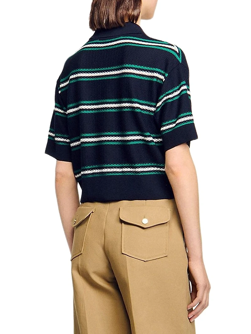 Polo-Neck Sweater