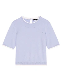 Wool Short-Sleeve Jumper