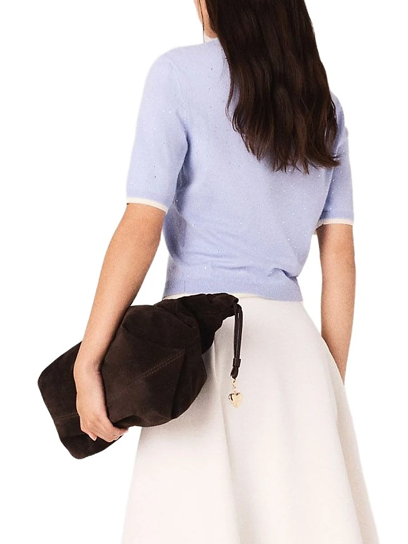 Wool Short-Sleeve Jumper