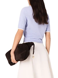 Wool Short-Sleeve Jumper