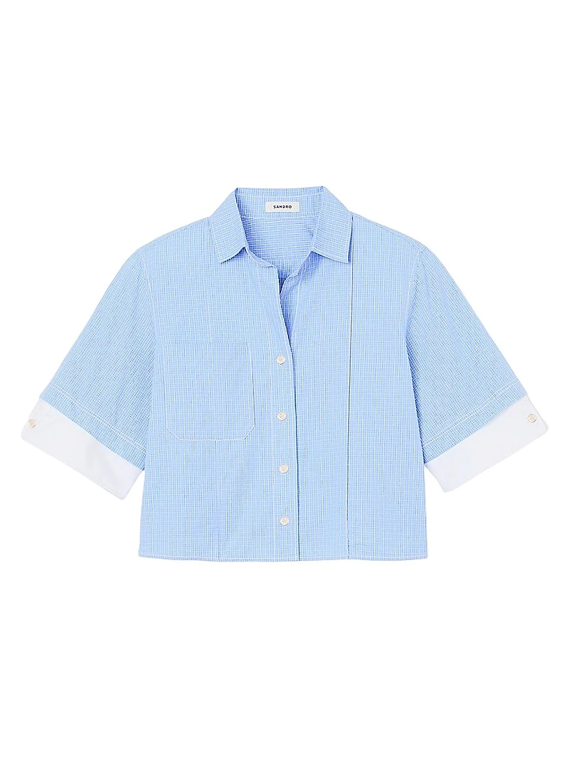 Oversized Check Shirt