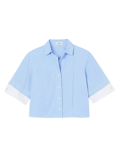 Oversized Check Shirt