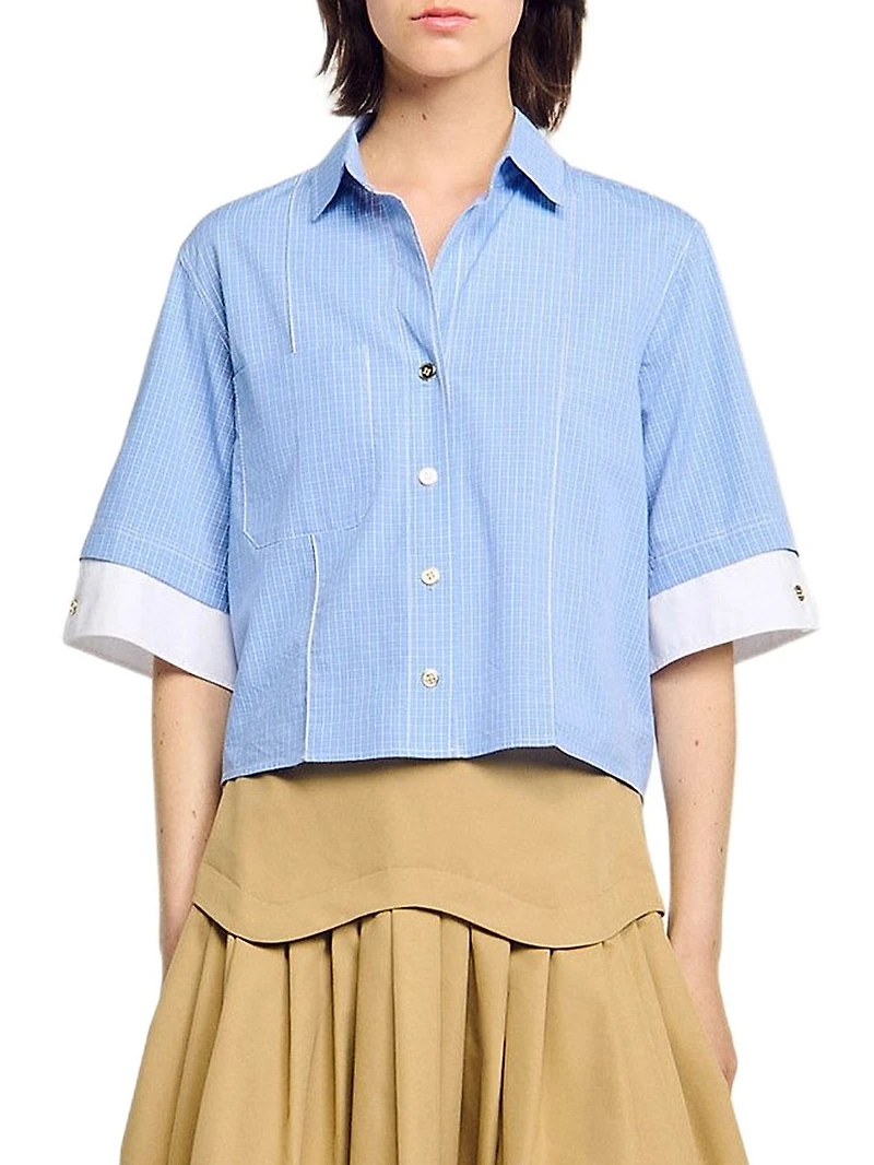 Oversized Check Shirt