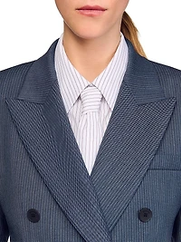 Striped Tailored Jacket
