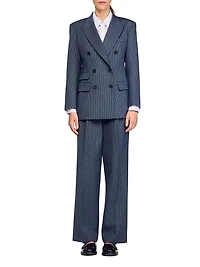 Striped Tailored Jacket