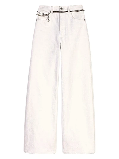 High-Waisted Wide-Leg Jeans