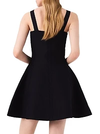 Short Knitted Babydoll Dress