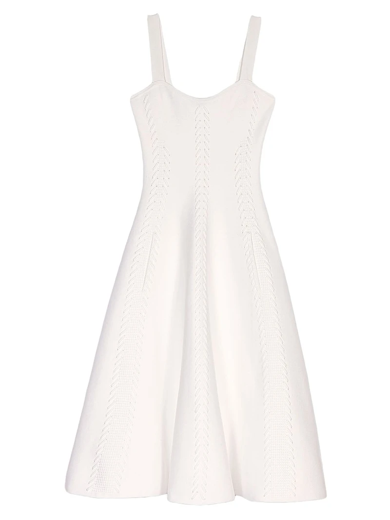 Long Knit Babydoll Dress