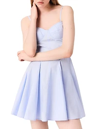 Short Cotton Babydoll Dress