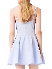 Short Cotton Babydoll Dress