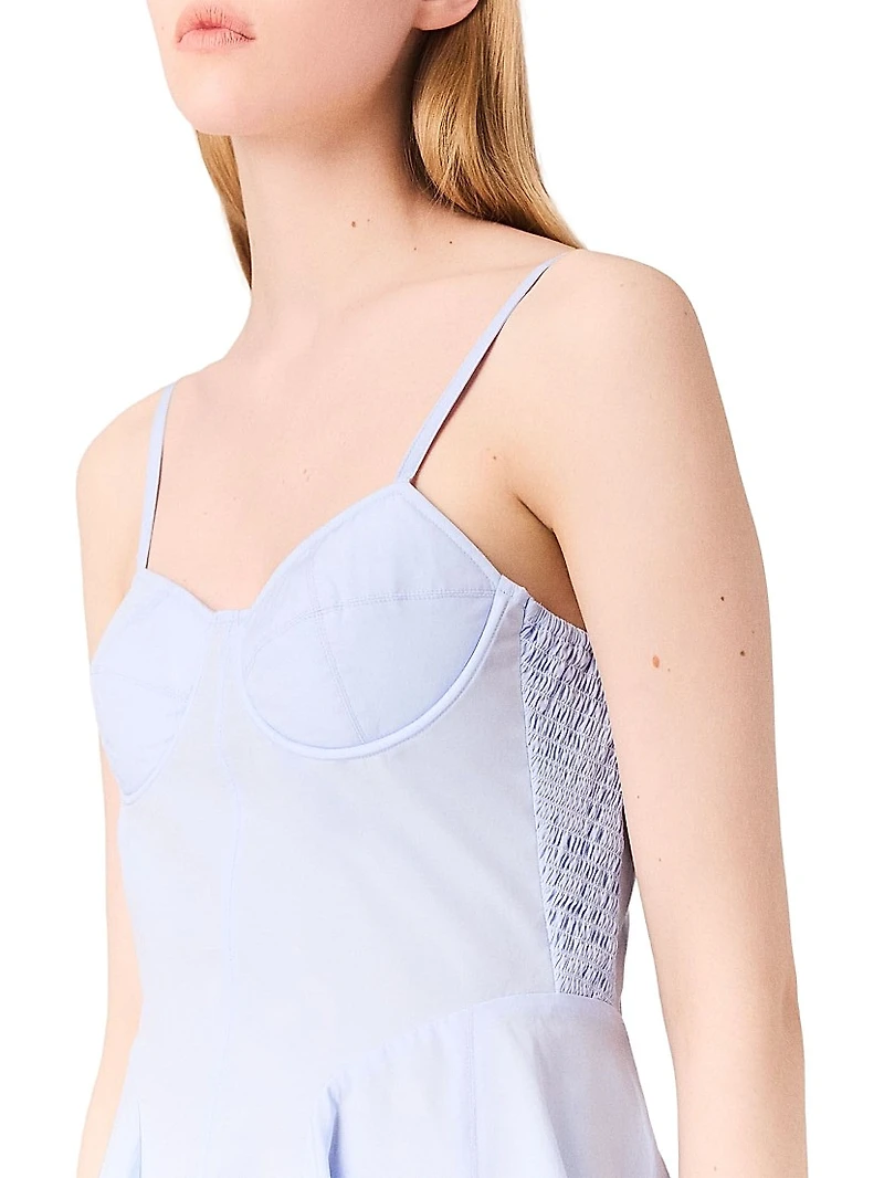 Short Cotton Babydoll Dress