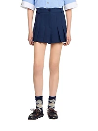 Tailored Pleated Shorts