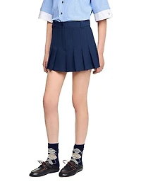 Tailored Pleated Shorts