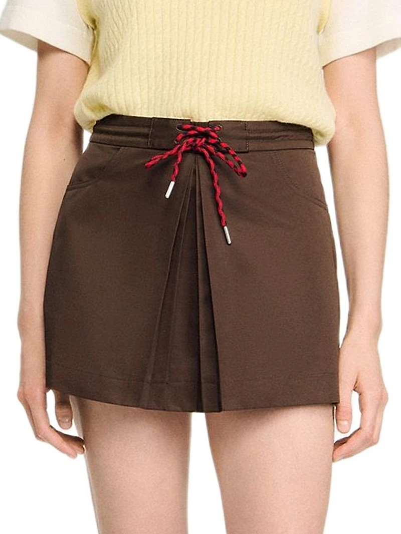 Pleated Skort