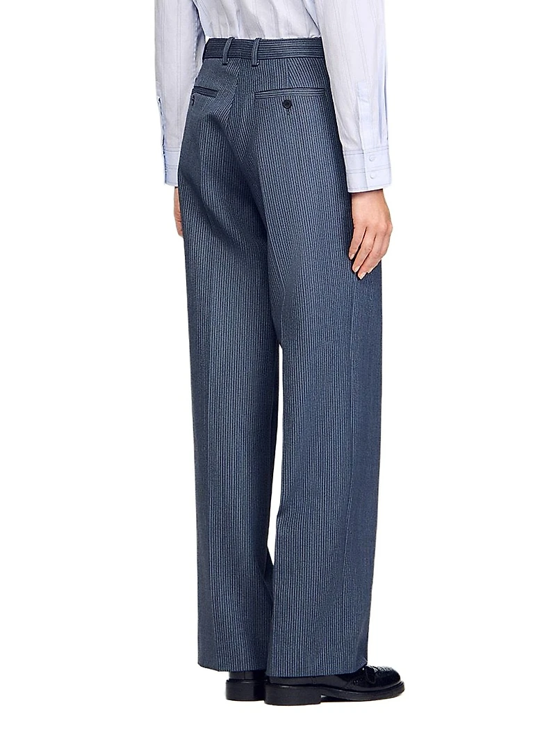 Striped Trousers