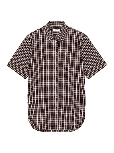 Oversized Check Shirt