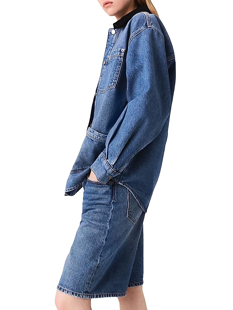 Faded Denim Jacket